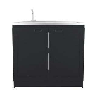 Montello Utility Sink, Kitchen, Black Dweva