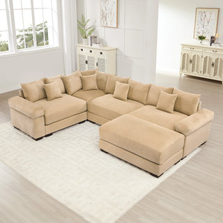 Velora Cloud Modular Sofa - Camel