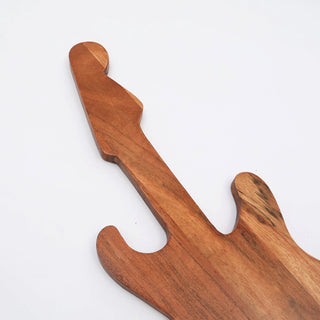 Wooden Platter - Guitar Shape Dweva