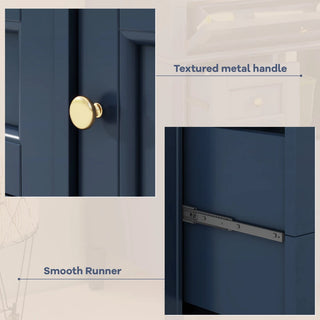 30'' Bathroom Vanity with Top Sink, Modern Bathroom Storage Cabinet with 2 Drawers and a Tip-out Drawer, Single Sink Bathroom Vanity Dweva