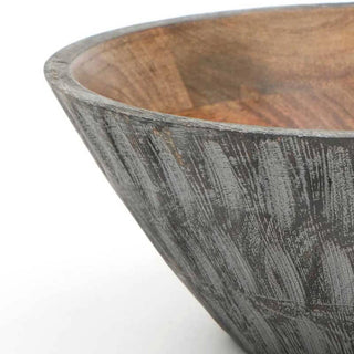 Kiyanni Handmade Mango Wood Diana Decorative Bowl - Stylish Utensil Server Dweva