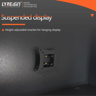 Extra large mobile computer cabinet suitable for up to 32-inch monitors Dweva