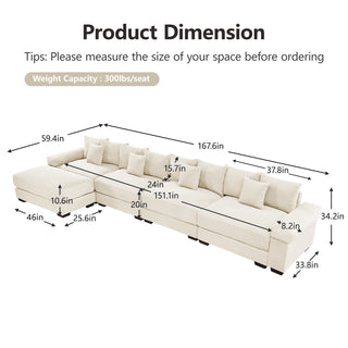 Velora Cloud Modular Sofa