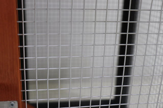 58" Wooden Outdoor Indoor Roof Waterproof Bunny Hutch Rabbit Cage Guinea Pig Coop PET House for Small to Medium Animals with Stairs and Cleaning Tray Dweva
