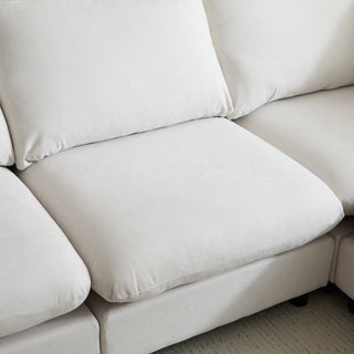 L Shaped Modular Free Combination Sectional Sofa Dweva