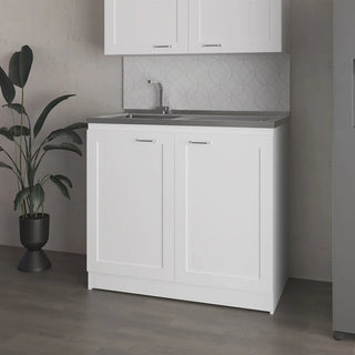 Montello Utility Sink, Kitchen,White Dweva