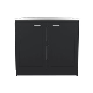 Montello Utility Sink, Kitchen, Black Dweva