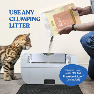 Smart Cat Litter Box Cat Litter Box Wide Opening Dweva