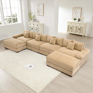 Velora Cloud Modular Sofa - Camel