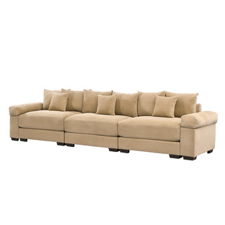 Velora Cloud Modular Sofa - Camel