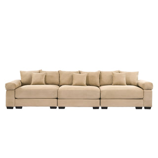 Velora Cloud Modular Sofa - Camel