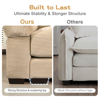 Velora Cloud Modular Sofa - Camel