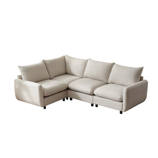 L Shaped Modular Free Combination Sectional Sofa Dweva