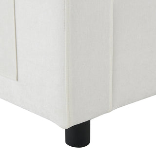 86.5'' U-Shaped Sofa with Storage Pockets Dweva