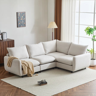 L Shaped Modular Free Combination Sectional Sofa Dweva