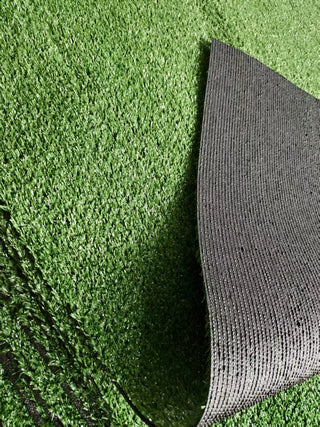 3ft x 16ft Premium Artificial Turf Mat with Drainage Holes. Thick Fake Grass with Rubber Backing, Ideal for Indoor/Outdoor Pet Areas, Garden, Lawn, Patio & Balcony Decor(Grass height 0.6 inches/1.5cm) Dweva