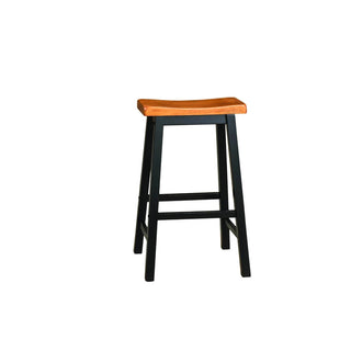 Wood 29" SADDLE STOOL Dweva