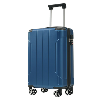 Hardshell Luggage Sets 6 Piece Suitcase Set, Expandable Lightweight Suitcases with Dual Wheels, TSA Lock for Men Women, Blue Dweva