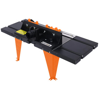 Electric Benchtop Router Table Wood Working Tool,black,orange color Dweva