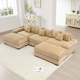 Velora Cloud Modular Sofa - Camel