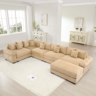Velora Cloud Modular Sofa - Camel