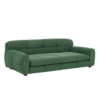 Soft and comfortable pet bed for big and oversized dogs, durable elevated dog sofa bed, comfortable dog sofa, modern and fashionable linen fabric dog sofa-OLIVE GREEN Dweva