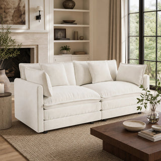 Harmony Luxury Deep-Seat Cloud Couch Dweva