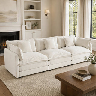 Harmony Luxury Deep-Seat Cloud Couch Dweva