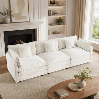 Harmony Luxury Deep-Seat Cloud Couch Dweva