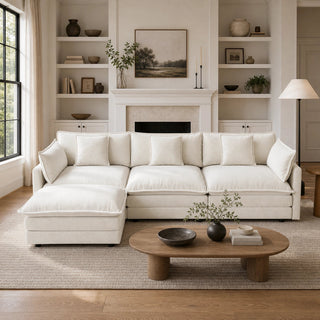 Harmony Luxury Deep-Seat Cloud Couch Dweva
