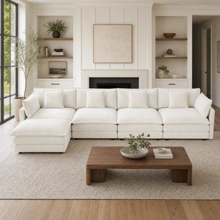 Harmony Luxury Deep-Seat Cloud Couch Dweva