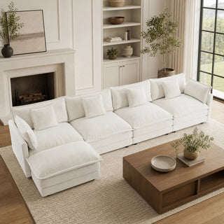 Harmony Luxury Deep-Seat Cloud Couch Dweva