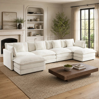Harmony Luxury Deep-Seat Cloud Couch Dweva