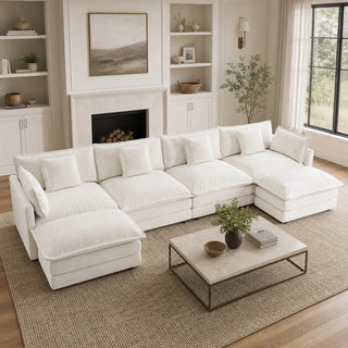 Harmony Luxury Deep-Seat Cloud Couch Dweva