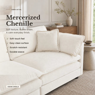 Harmony Luxury Deep-Seat Cloud Couch Dweva