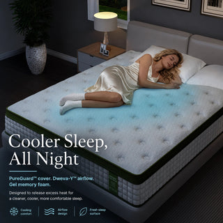 Luna Luxury Hybrid Mattress Dweva