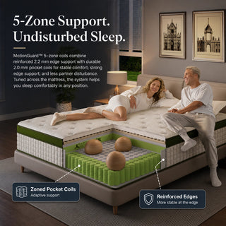 Luna Luxury Hybrid Mattress Dweva