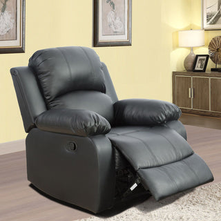 Black Semi PU And PVC Unit Sofa Living Room Sofa